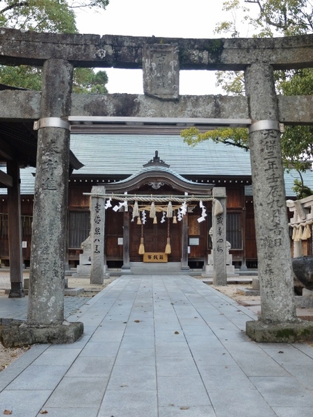 古賀神社に参拝。