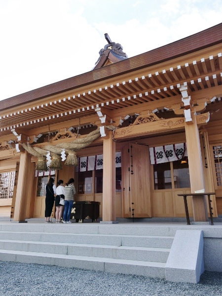 阿蘇神社に参拝。