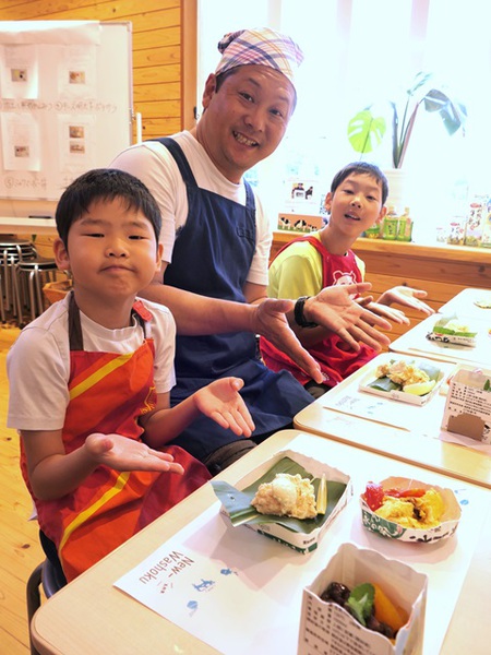 乳の日、もとい父の日にみんなでつくろう乳和食♪