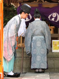 鶏石神社鶏魂祭。