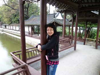 上海同済大学で勉強している娘の可愛さ
