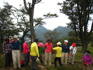 みどる山の会３０周年記念登山に参加