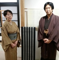 冬の京都で小倉織と出逢う ～ 築城則子『縞展』～