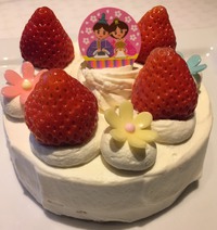 お雛様ケーキ　～　♪
