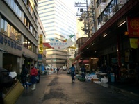 名古屋柳橋魚市場の朝の風景