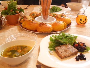 秋野菜のランチ会♪