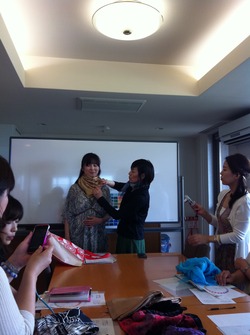 カラーセミナーで素敵女子に会う！