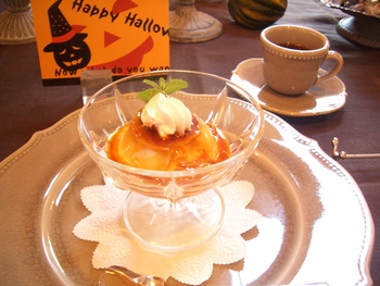 ハロウィーンのテーブル♪