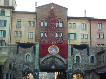 ディズニーシーのクリスマス