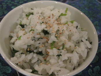 大根菜ご飯