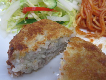 蓮根・ポテトコロッケ