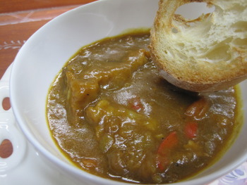 牛すじカレーと♪