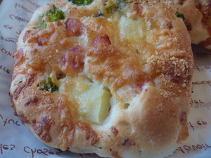 ポテト&ブロッコリーの野菜パン
