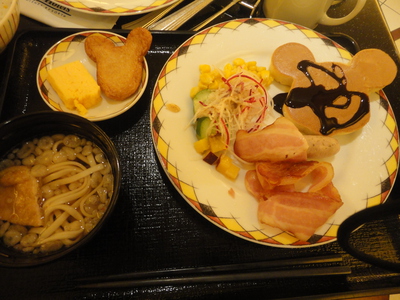 ミッキーと仲間達☆朝食