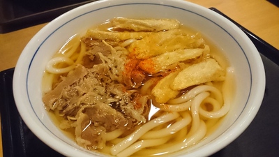 肉うどん！
