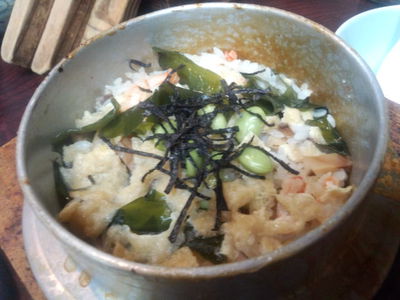 釜飯(*^_^*)