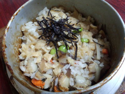 釜飯(*^_^*)