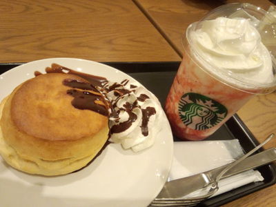 週末の夜はスタバ！