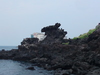 済州島②（龍頭岩）