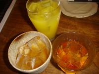 居酒屋で
