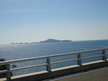 海と景色がきれい