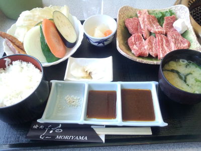 ランチして