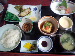 銀だら定食