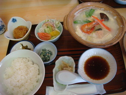 暑いけど湯豆腐（*^_^*）