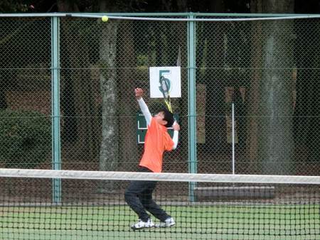1月13日（日）春日公園ジュニアシングルステニス大会の結果です。
