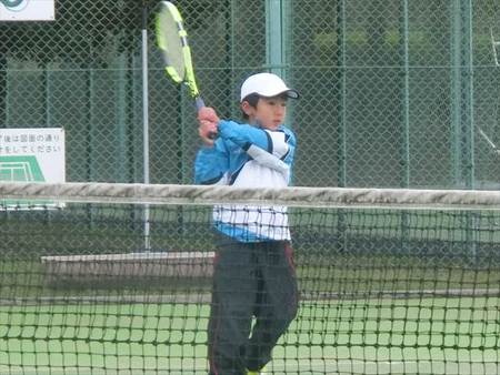 本日開催いたしました春日公園　小学４年生テニス大会の結果です。
