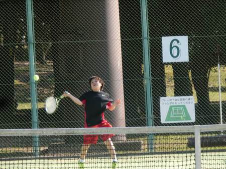 2月19日（日）春日公園　小学生テニス大会の結果です。