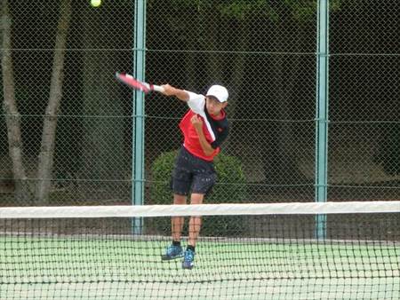 ７月７日（日）春日公園　男子中学生テニス大会の結果です。