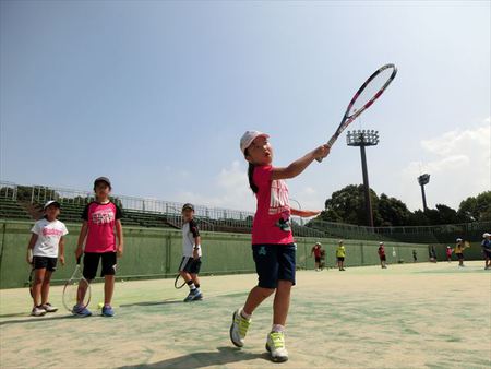 SUMMER　TENNIS　CANP　９日目(# `)3)