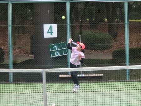 1月19日（日）春日公園ジュニアシングルステニス大会の結果です。