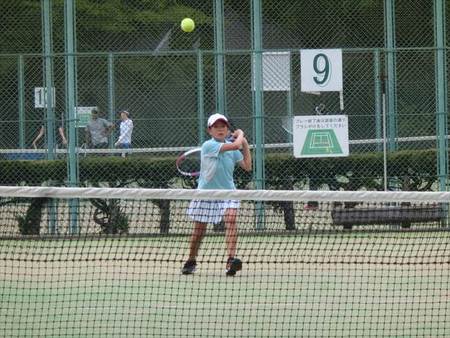 7月8日（日）春日公園中学生テニス大会の結果です。