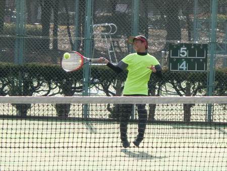 1月13日（日）春日公園ジュニアシングルステニス大会の結果です。