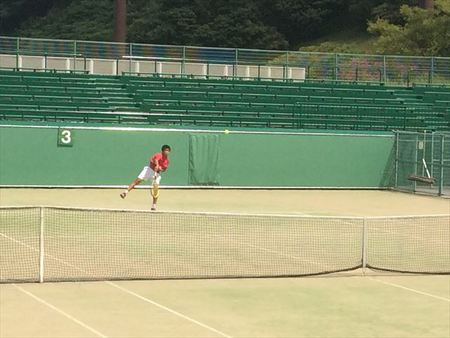 九州毎日少年少女テニス選手権大会の結果です。