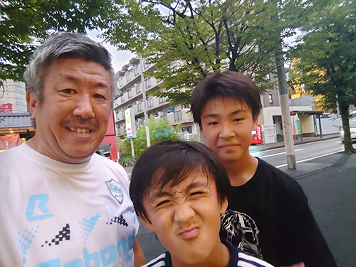 8月17日火曜日 夕食前ランニング