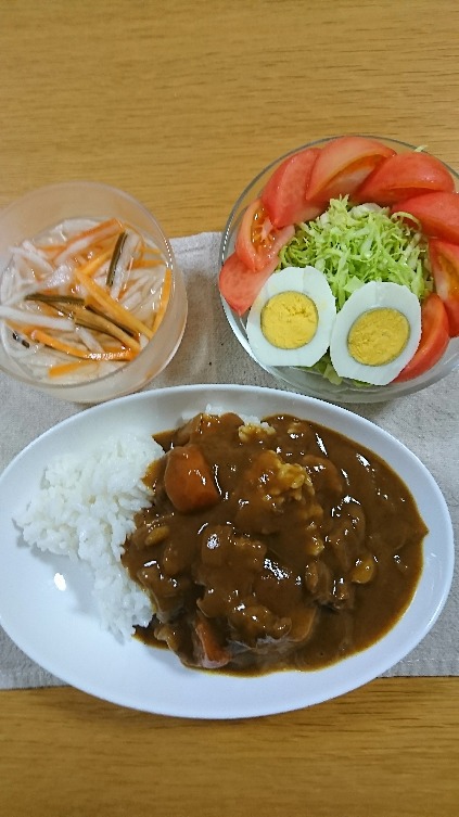 夕食☆