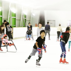 スケート練習