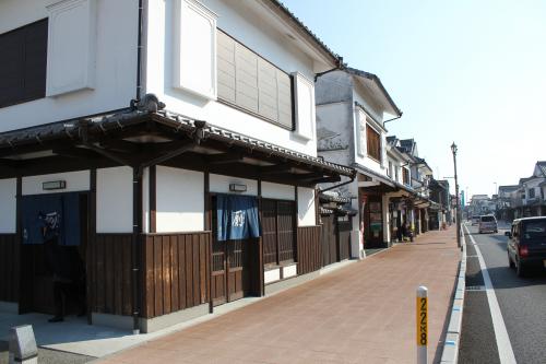 吉井町の町並み