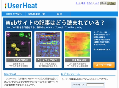 User Heat（ユーザーヒート）