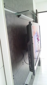 壁掛けTV施工工事