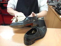 カンタン革靴メンテナンス（つや革）