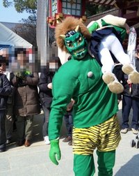 節分祭の鬼