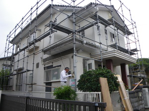 3現場進行中です。