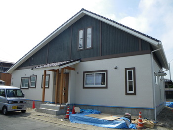 久留米市の新築工事の現場です。