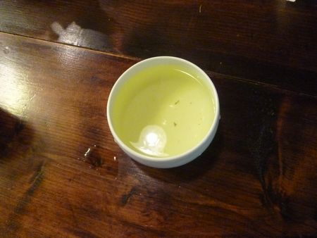 緑茶作りました