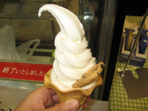 ファームデザインズのソフトクリーム