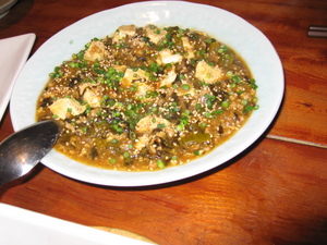 高菜のマーボー豆腐